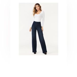 Sofia Jeans Women's Diana High Rise Palazzo Wide Leg Jean
